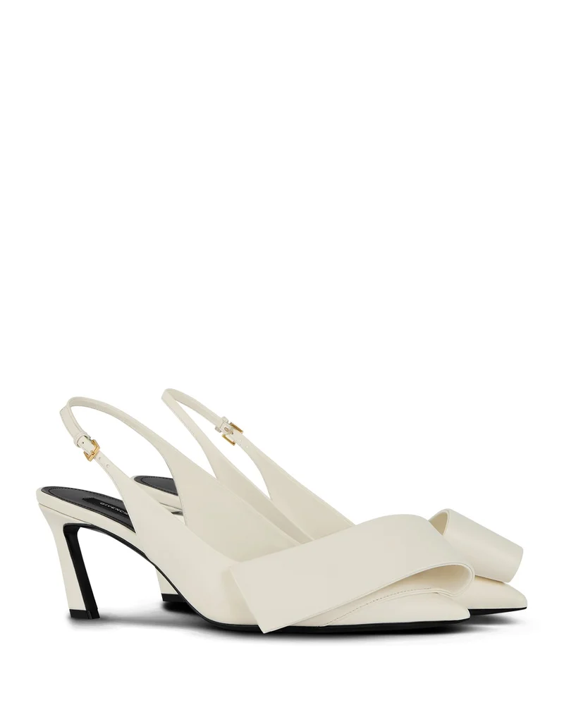 Twisted Ribbon 65 Slingback Pumps