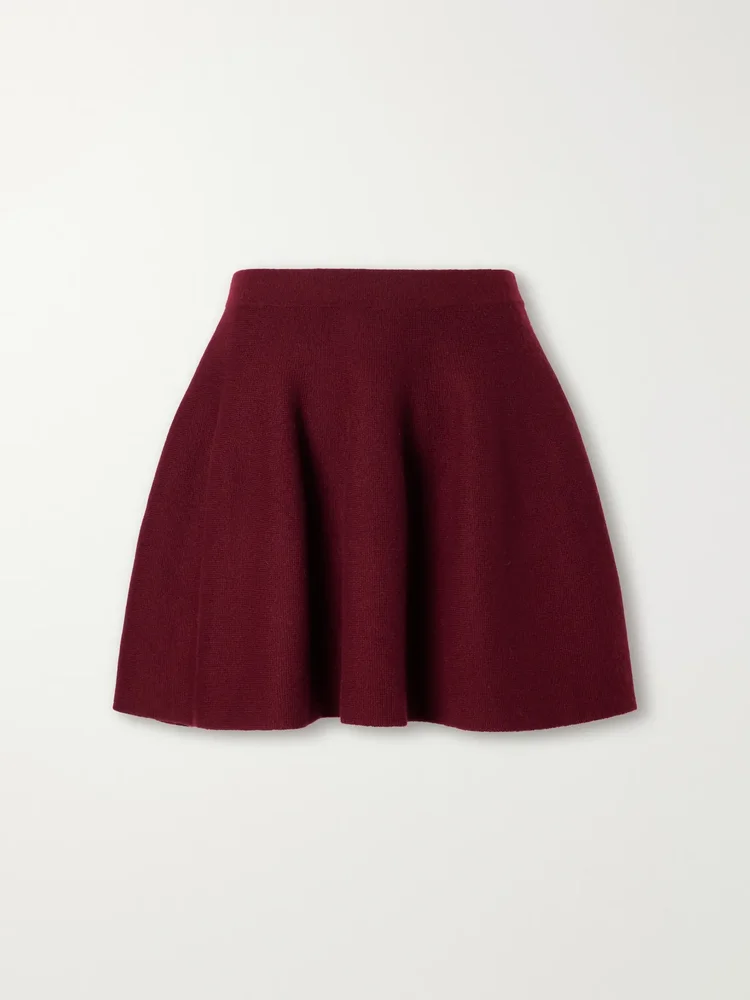 Wren cashmere mini skirt