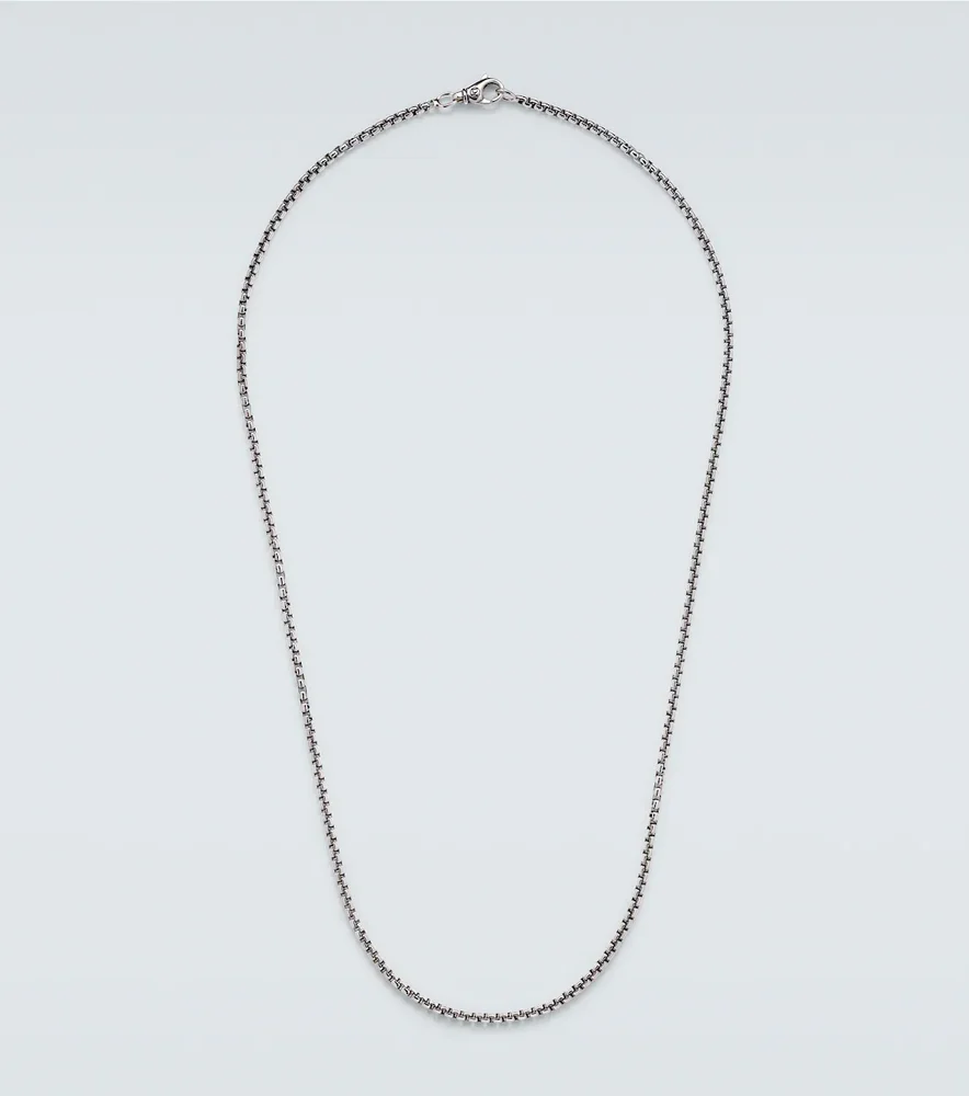Sterling silver chain necklace