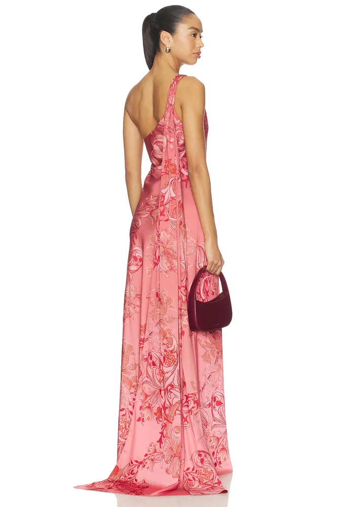 Short Sleeve Long Dress