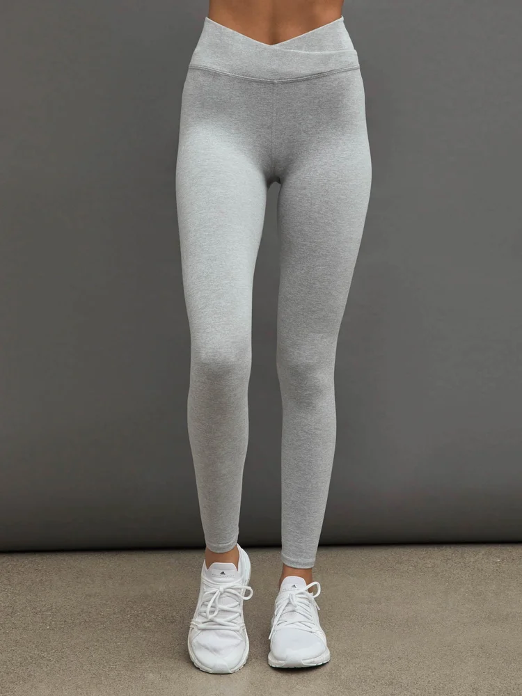 Mélange Legging - Light Heather Grey