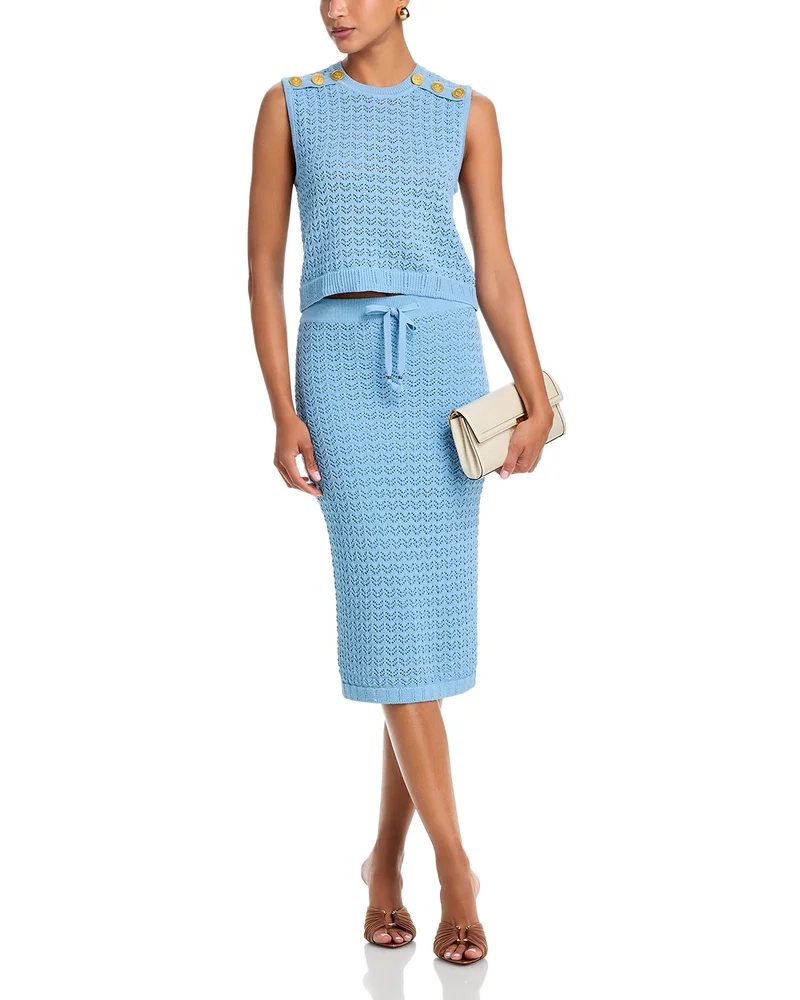 Max Pointelle Top & Lacen Skirt