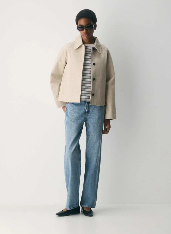 The Regent Short Trench Coat - Rich Twill