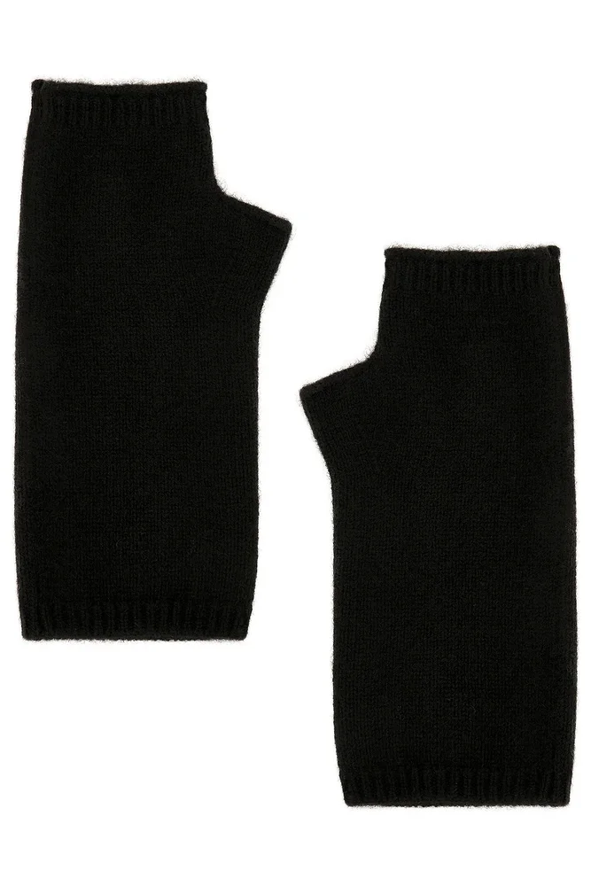 Fingerless Cashmere Gloves