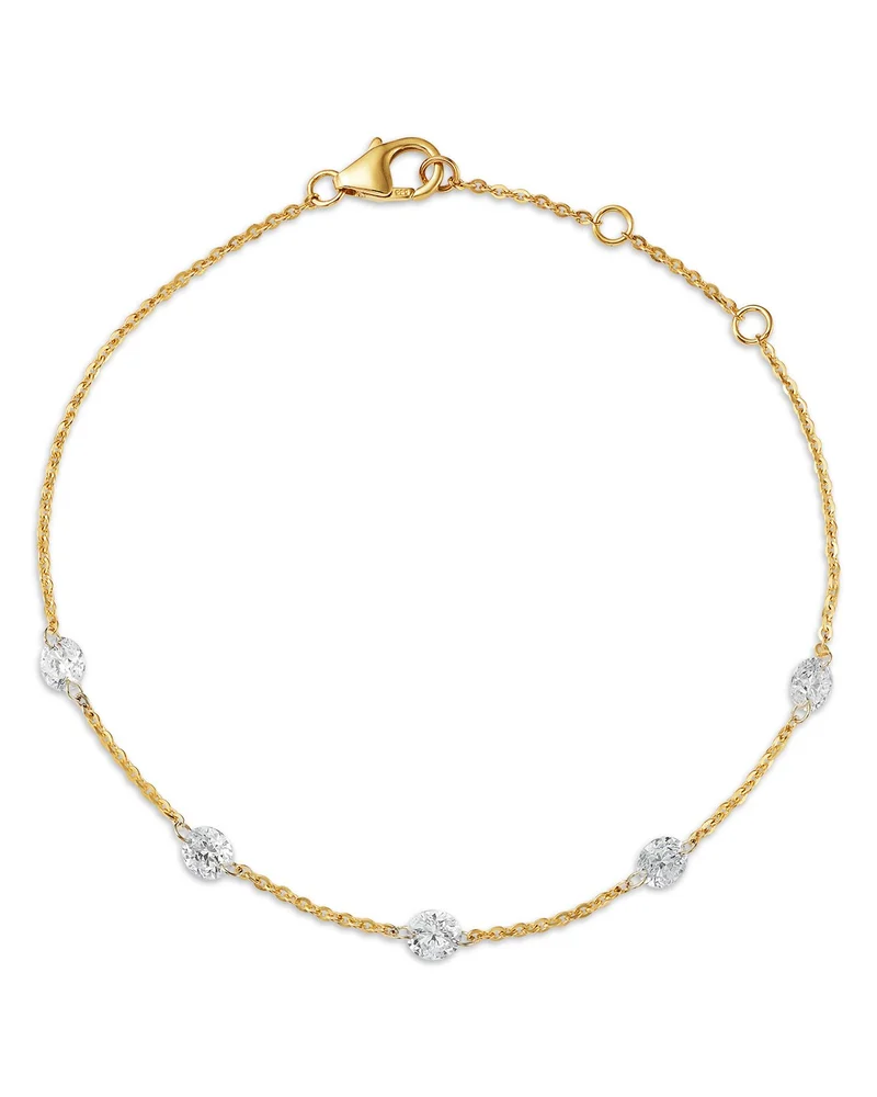 Emerald & Diamond Oval Halo Mariner Link Bracelet in 14K Yellow Gold