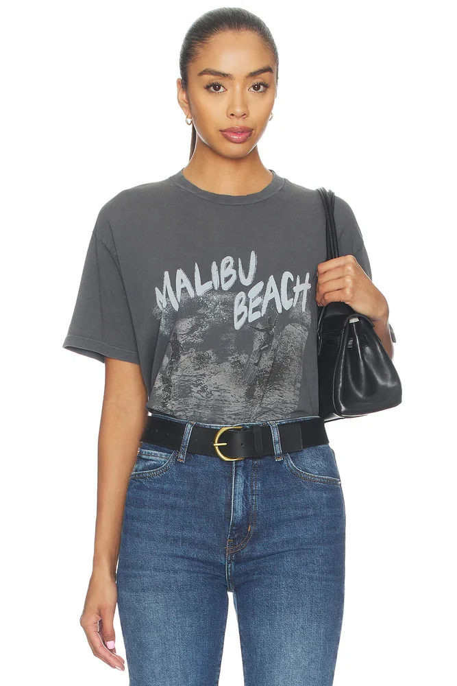Cade Tee Surfer Black Blue