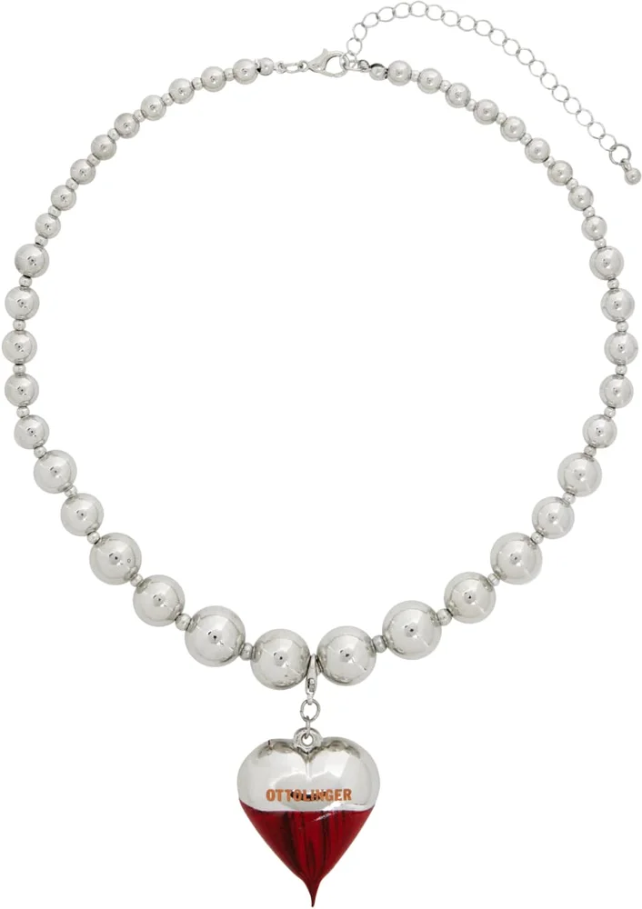 Dipped Otto Heart Necklace