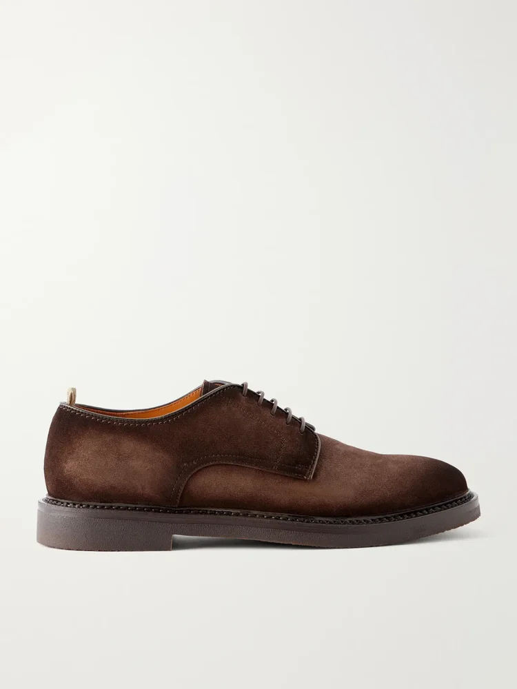 Hopkins Flexi 208 Suede Derby Shoes