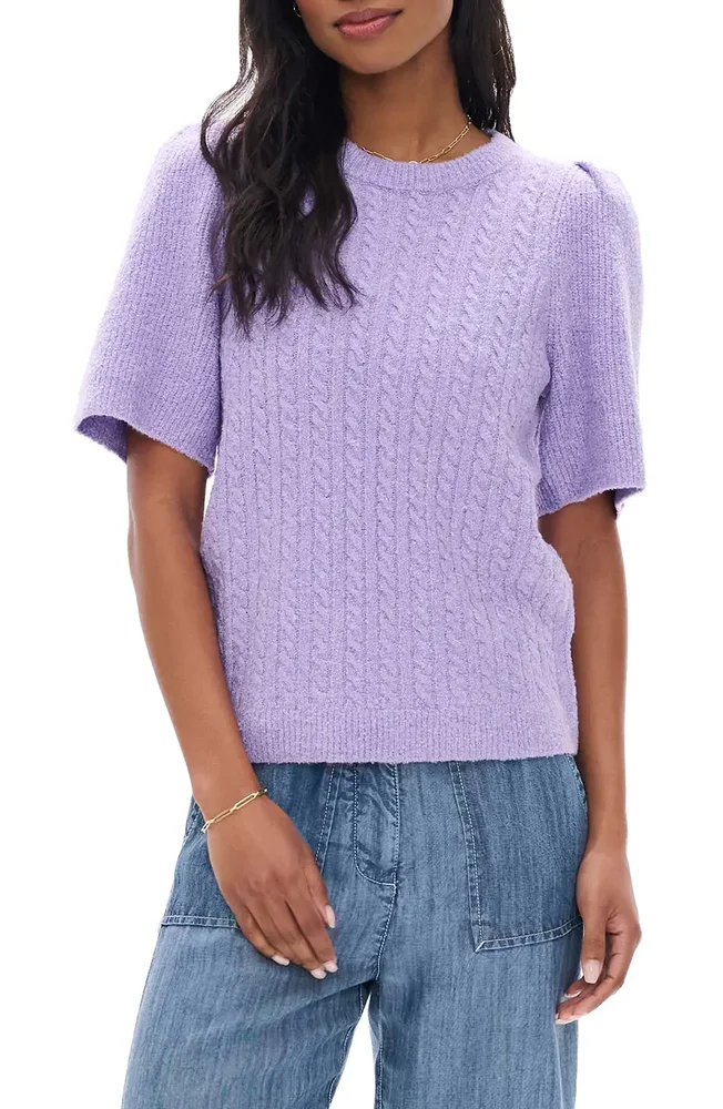 Emerson Cable Knit Boucle Sweater