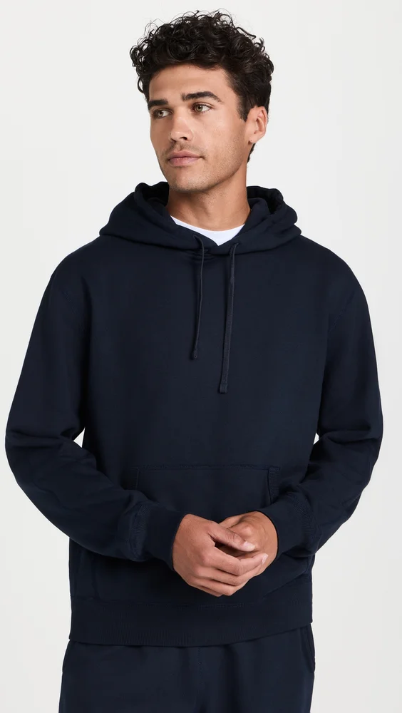 Midweight Terry Standard Hoodie (Navy)