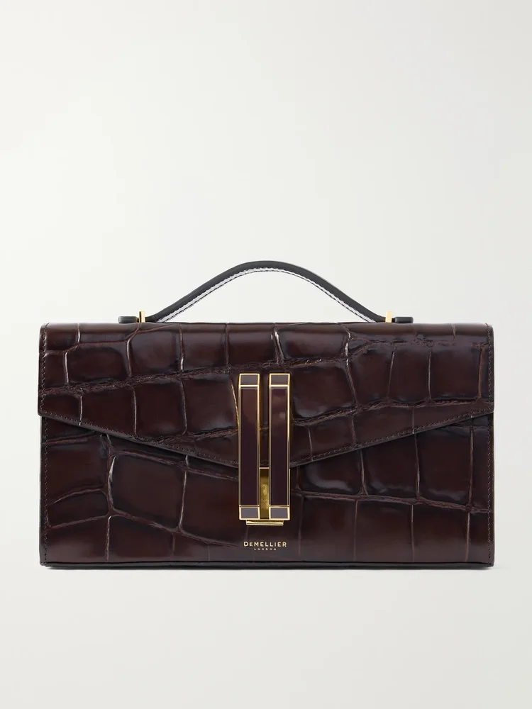 The Vancouver leather clutch