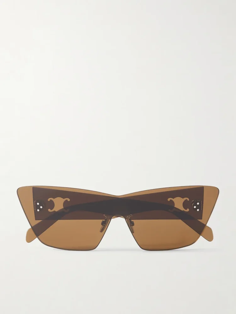 D-shape acetate sunglasses