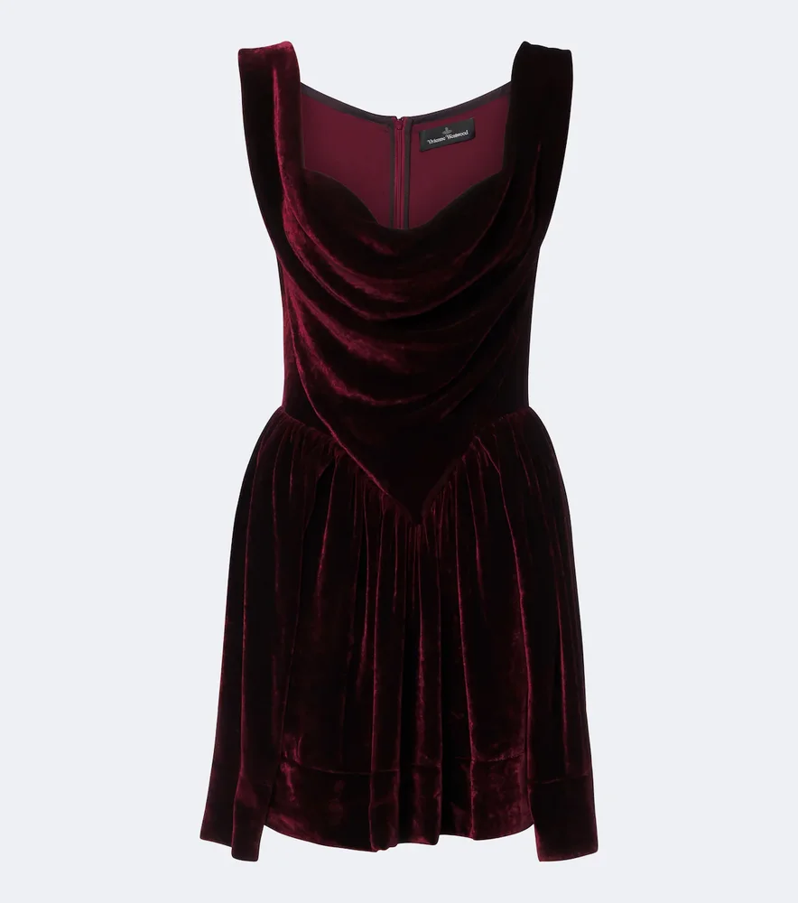 Sunday Velvet Minidress