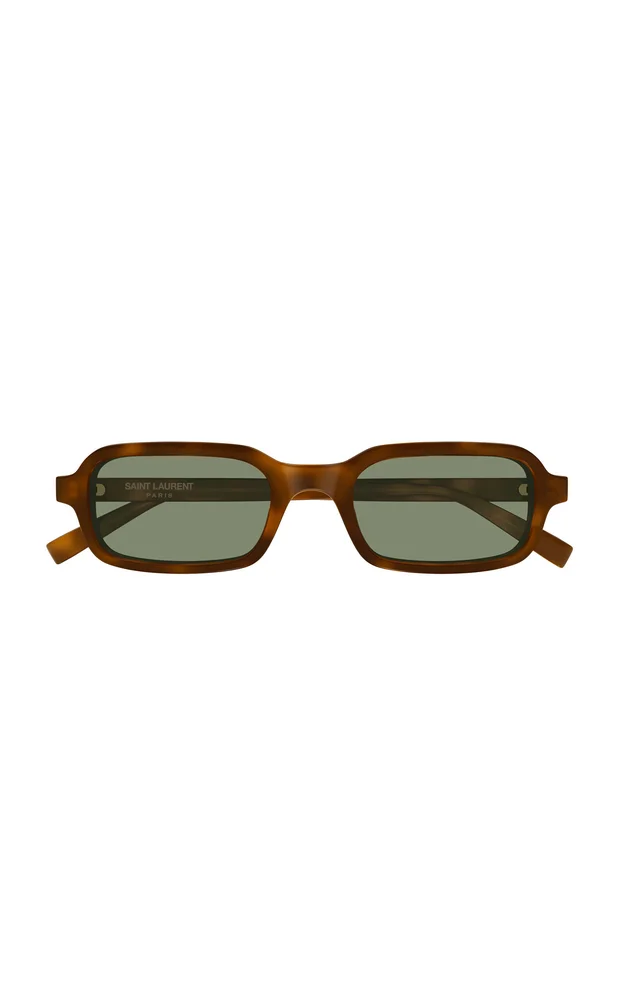 Square-Frame Acetate Sunglasses