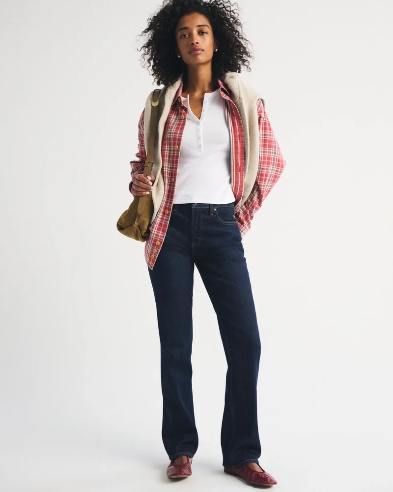 High Rise 90s Straight Jean