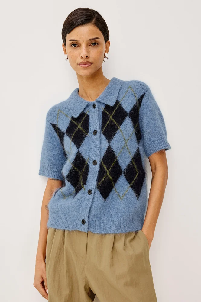 KELLY SWEATER - ARGYLE