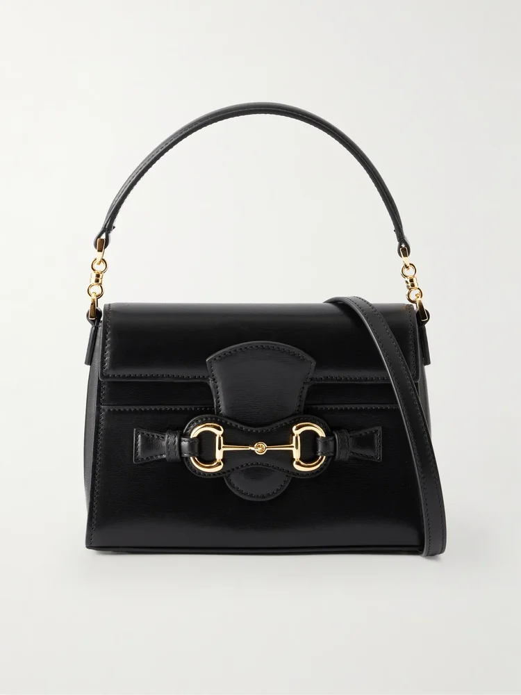 Horsebit Duomo leather shouder bag