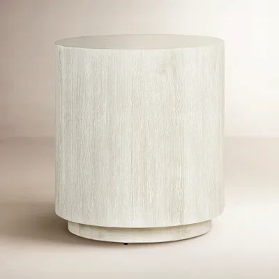 Taryn 20" Drum End Table