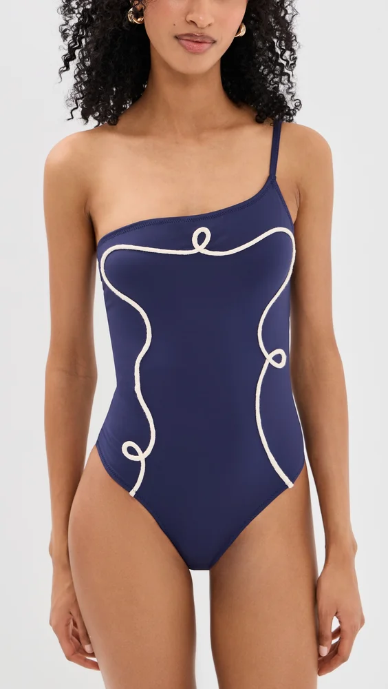 Maj One Shoulder One Piece