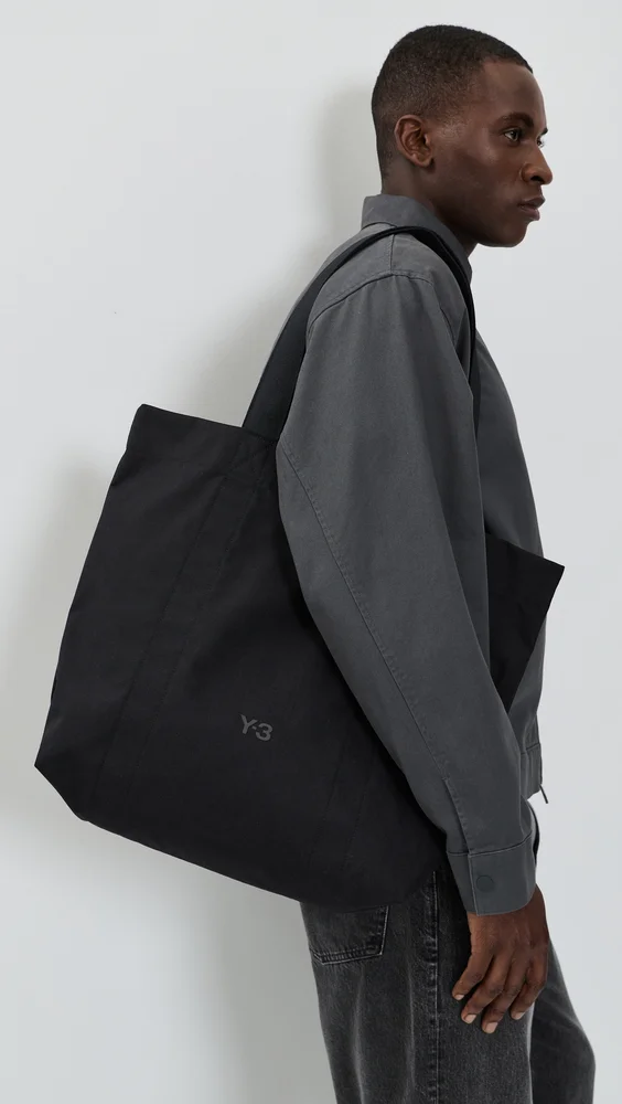 Y-3 Black Tote