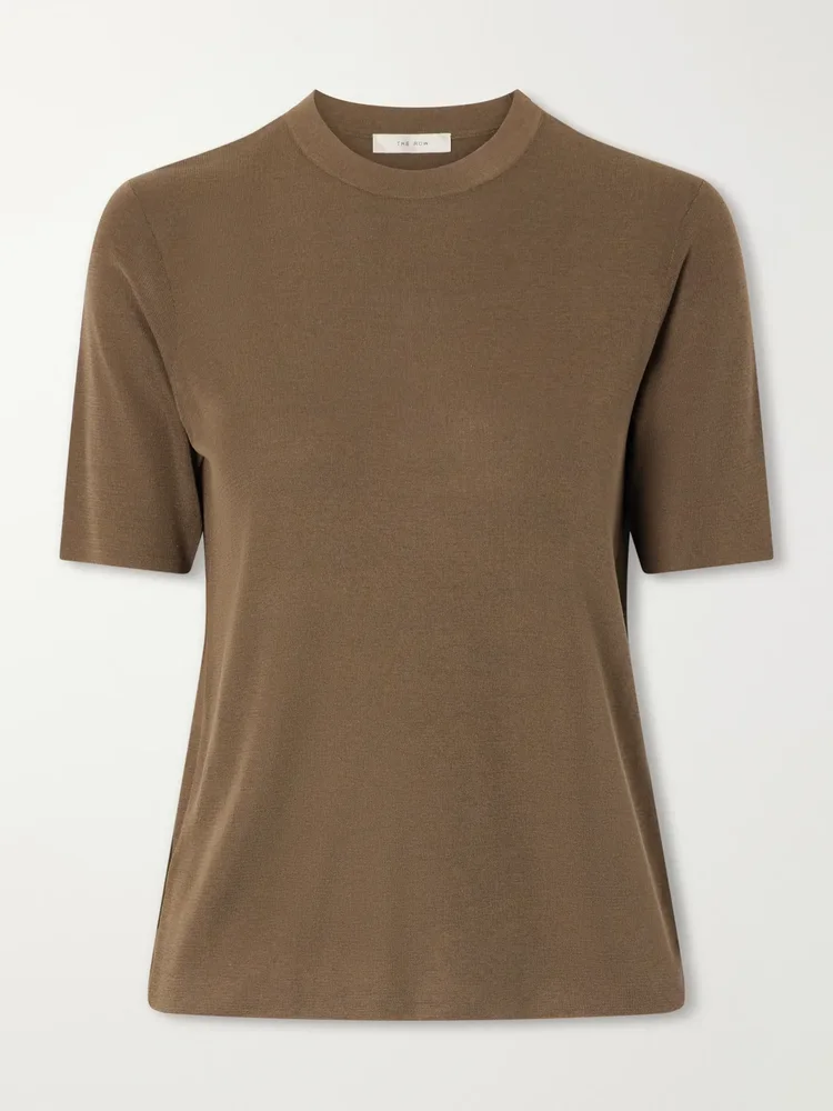 ozzi silk blend t shirt