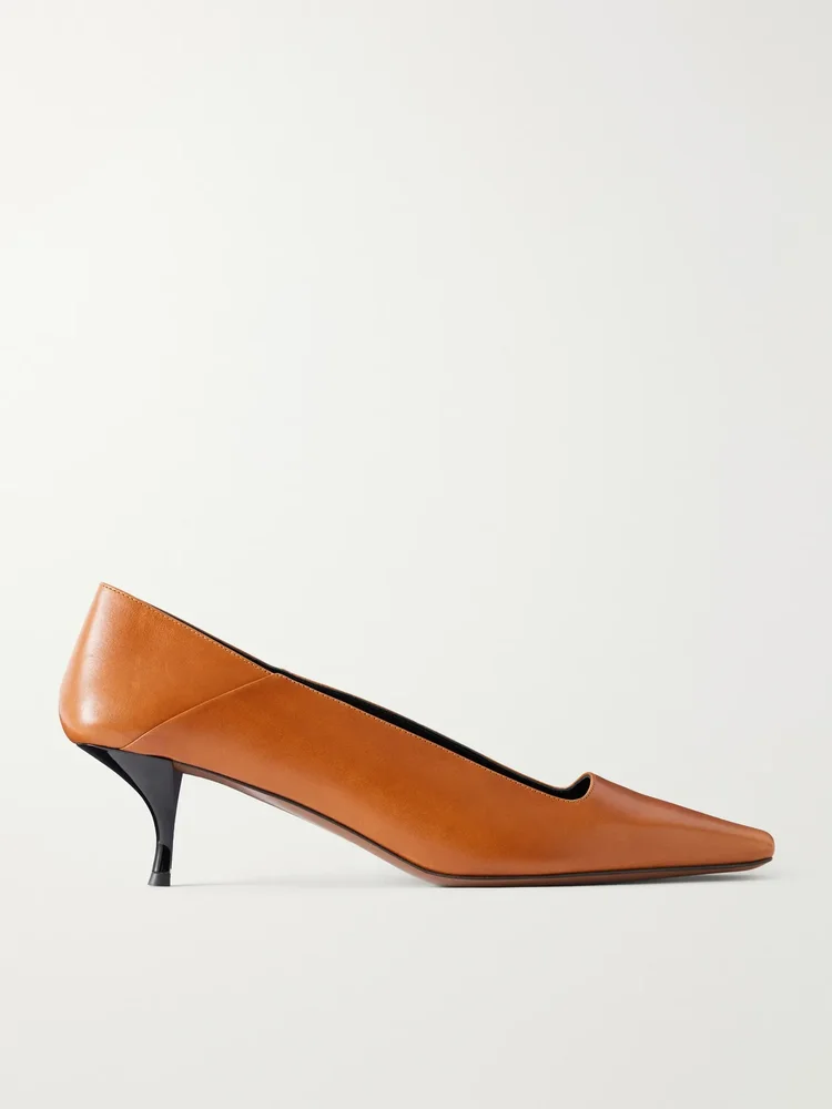 Tasha leather pumps