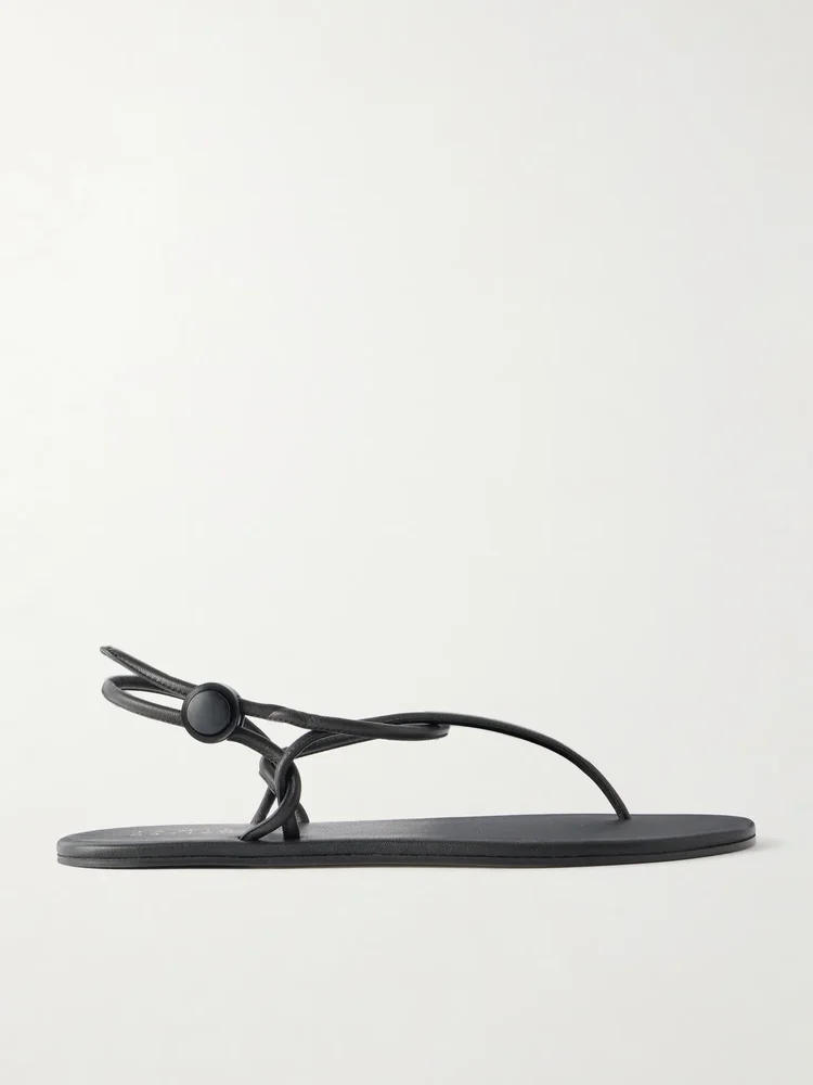 The String Theory leather thong sandals