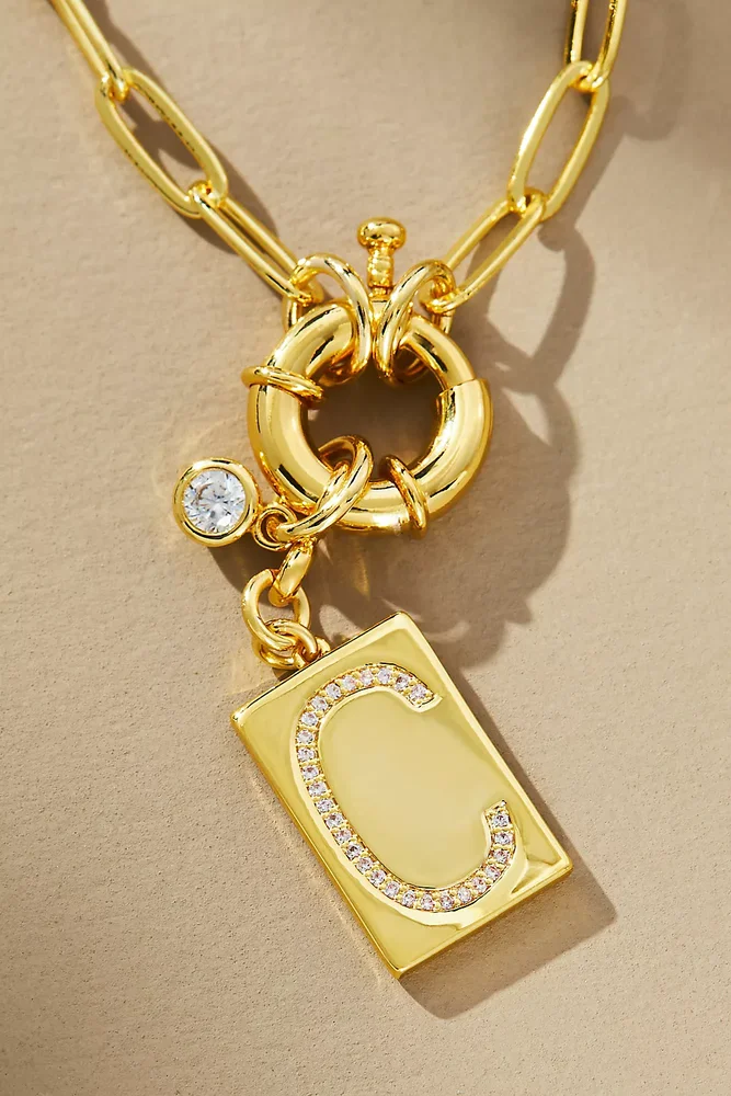 Initial Chain Necklace