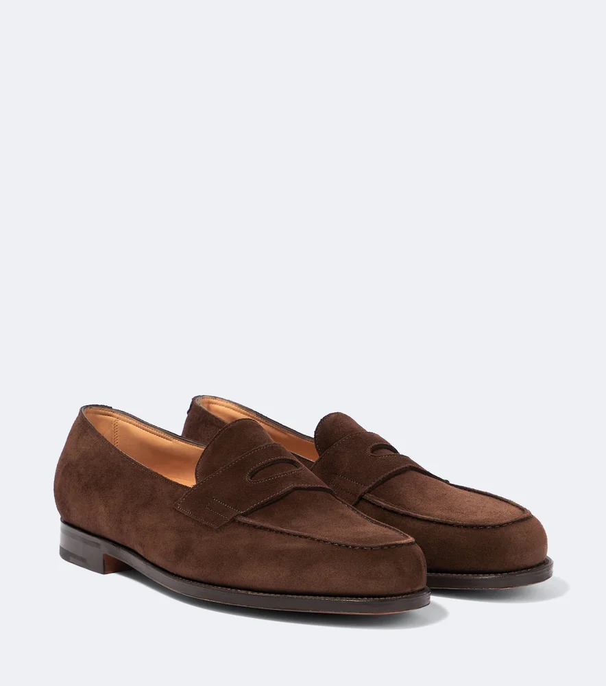 Lopez suede penny loafers