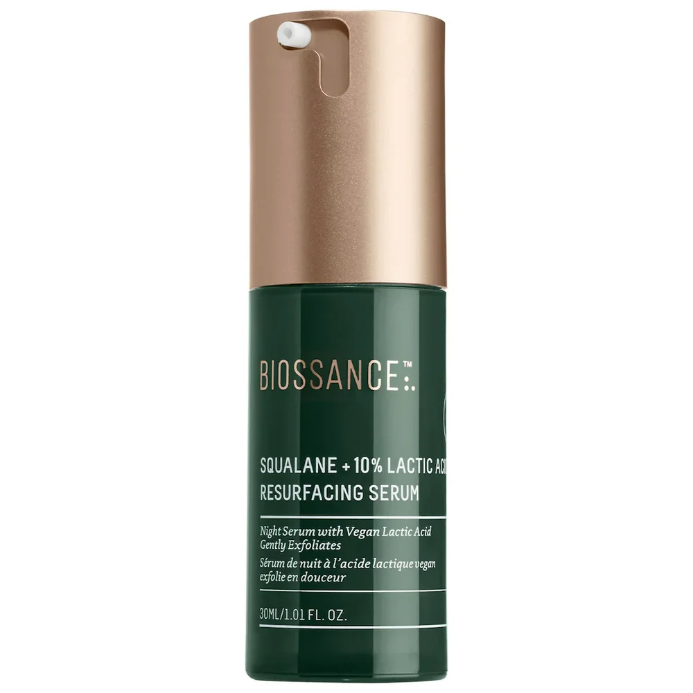 Squalane + 10% Lactic Acid Resurfacing Night Serum