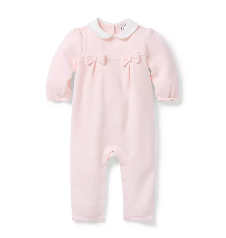 Baby Quilted Floral One-Piece