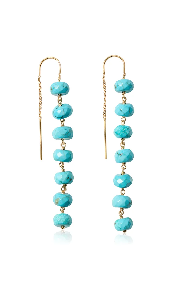 Ladder Turquoise Earrings