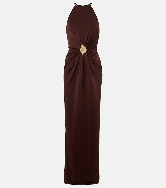 Isla halterneck maxi dress