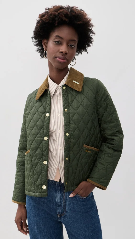 Cropped Liddesdale Quilted Jacket