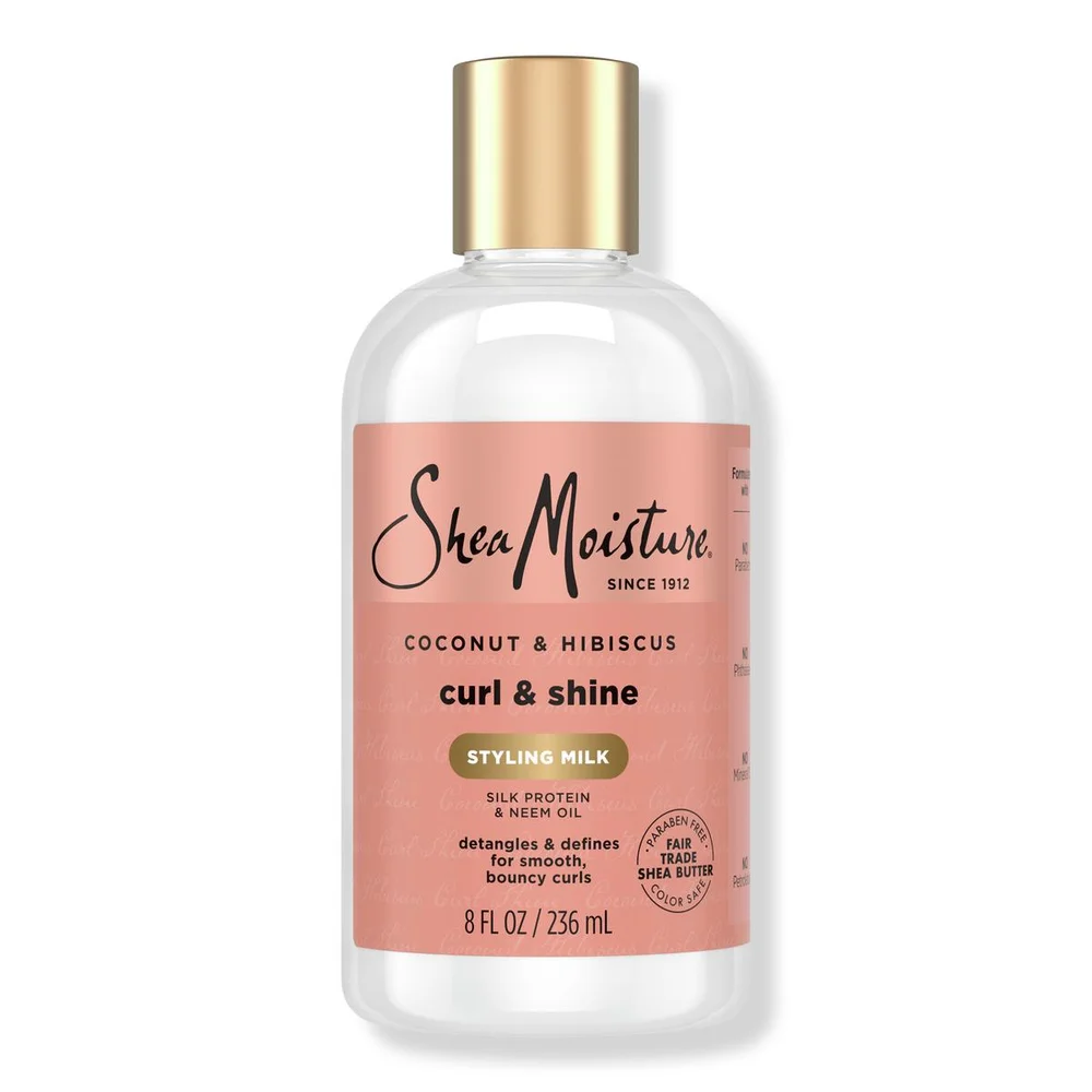 Coconut & Hibiscus with Silk Protein & Neem Oil Curl & Style Milk