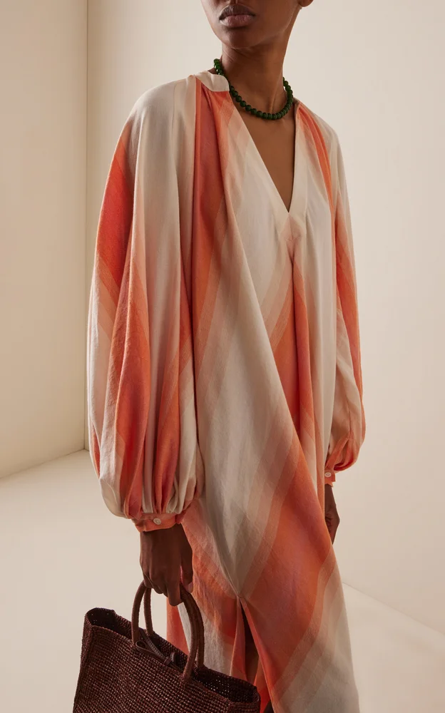 Tourig Cotton Maxi Dress