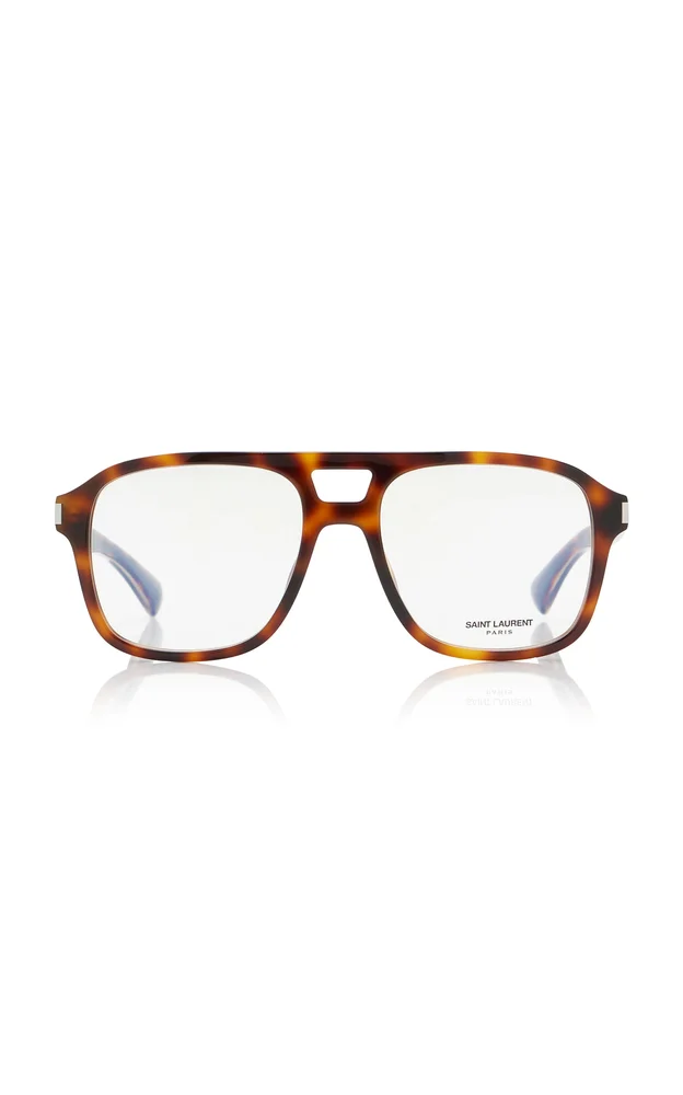 Aviator-Frame Acetate Glasses