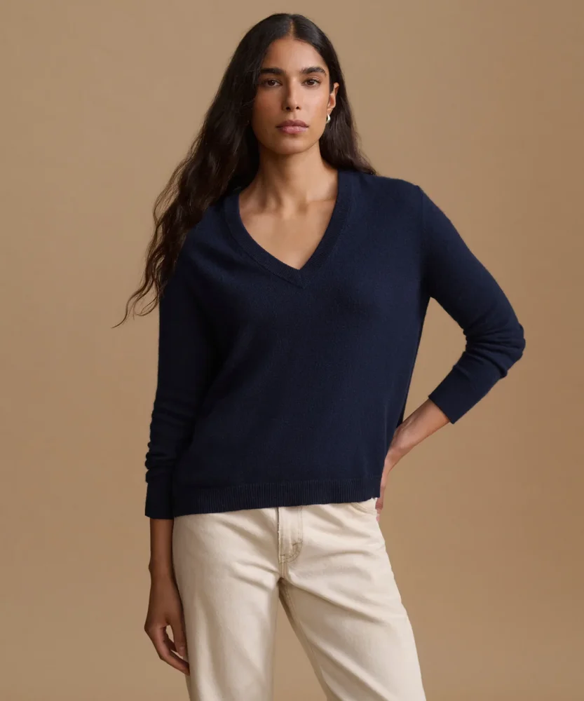 Flynn Cashmere V-Neck