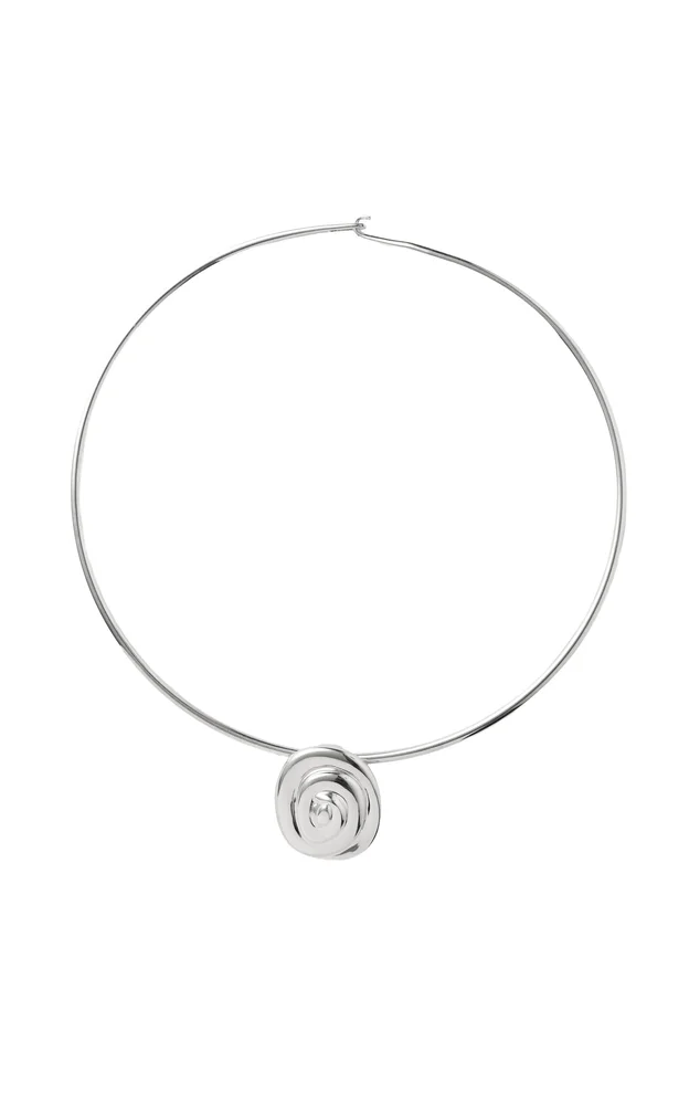 Spira Leather Sterling Silver Necklace