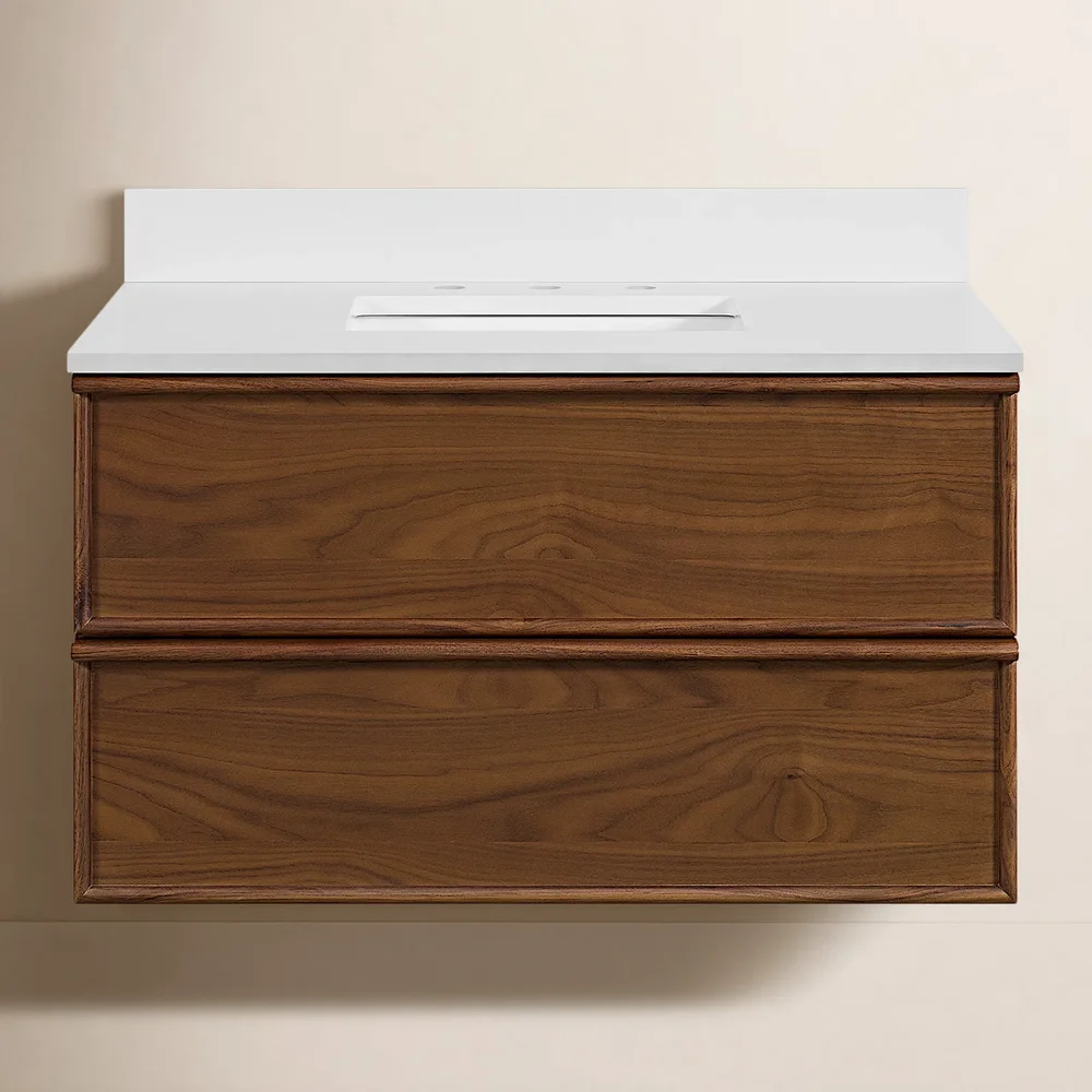 Collins 36" Walnut Single Bathroom Vanity