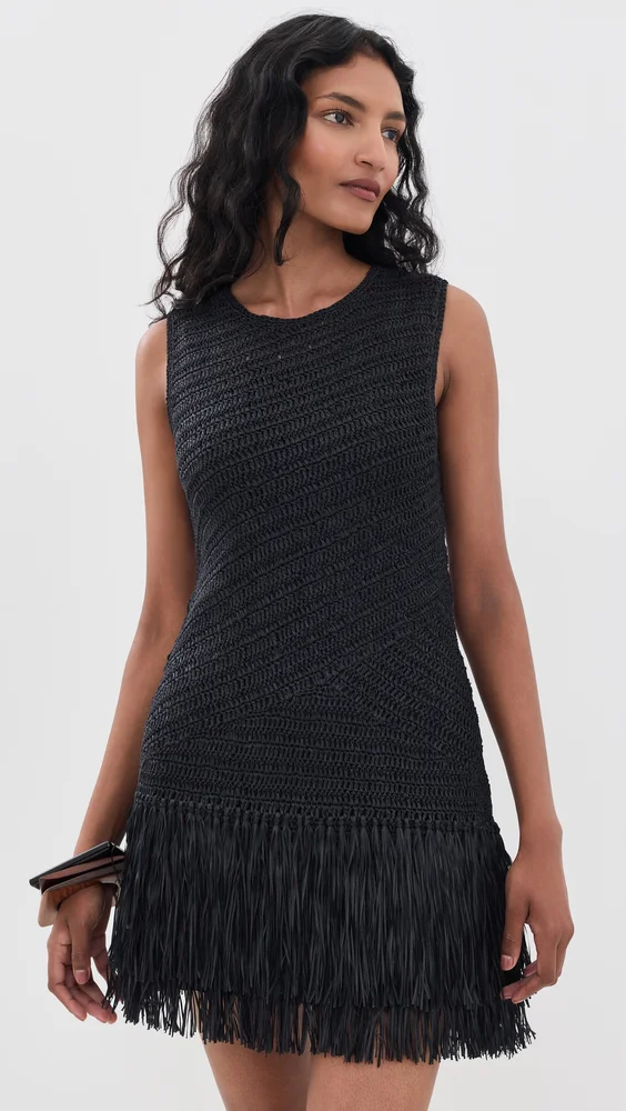 Mira Crochet Mini Dress