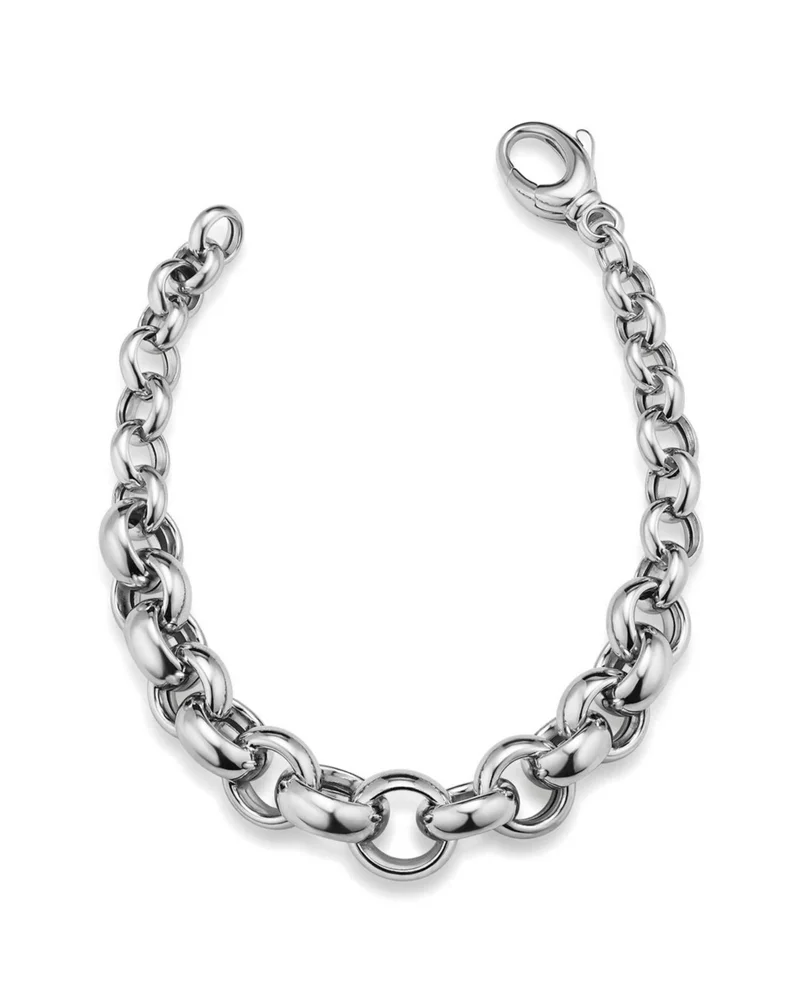 Sterling Silver Roll With It Rolo Bracelet