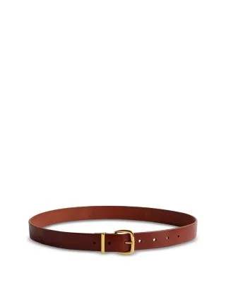 The Essential Skinny Leather Belt