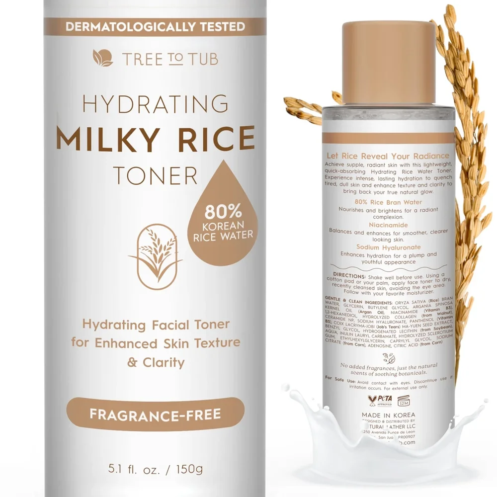 Hydrating Milky Rice Toner for Face