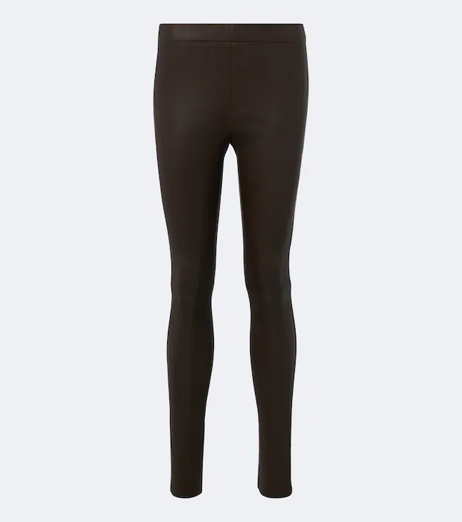 Leather leggings
