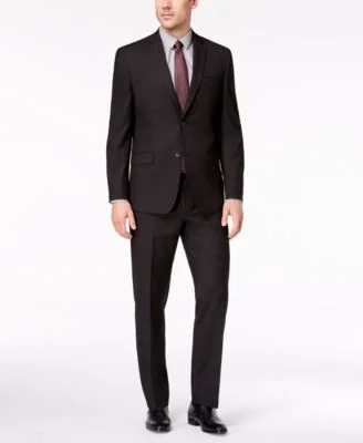 by Andrew Marc Men's Slim Fit Suit