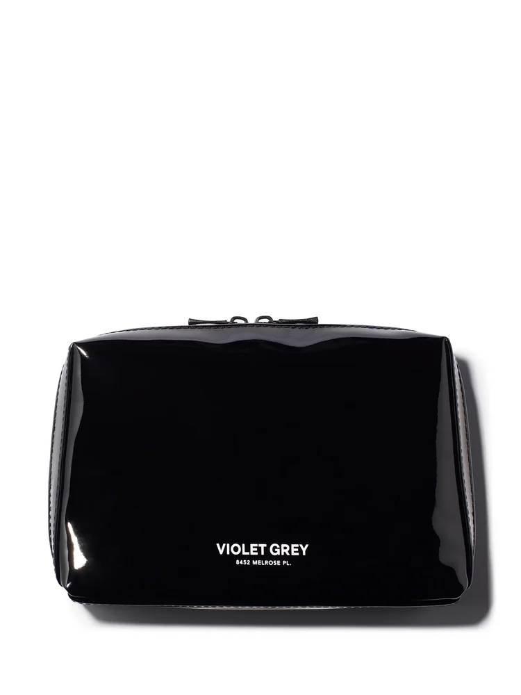 VIOLET GREY Makeup Bag in BLACK