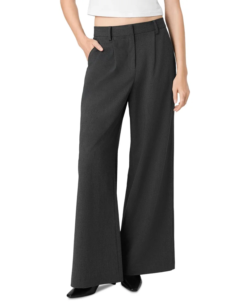 Tavi Crosshatch Wide Leg Pants