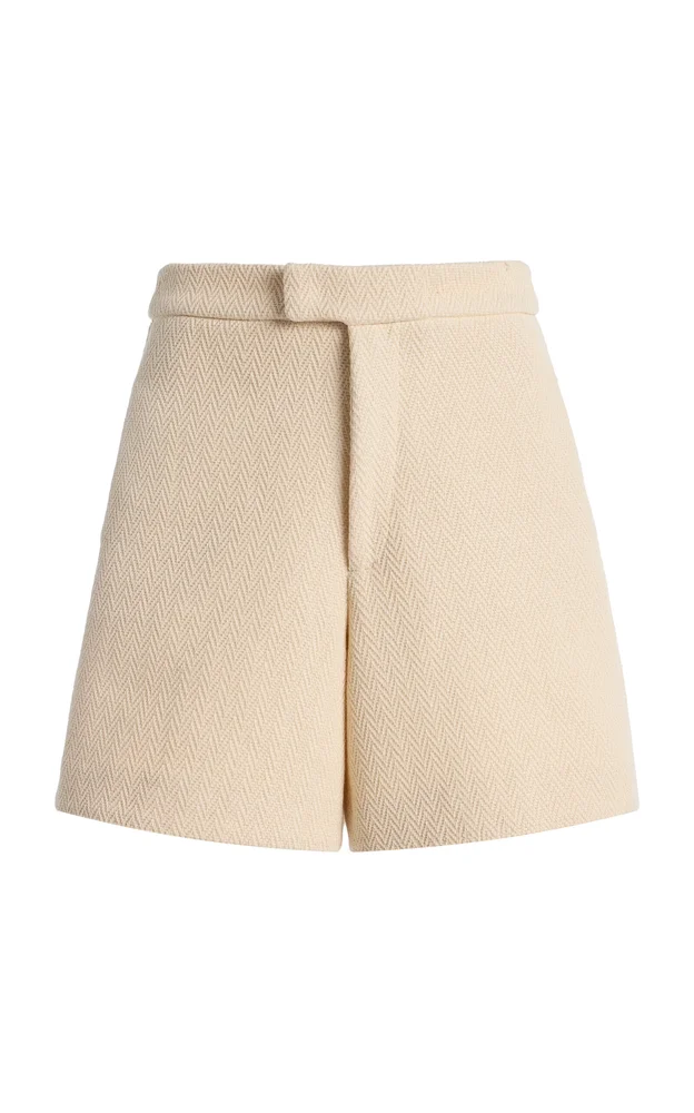 Exclusive Lazo Cotton-Blend Shorts