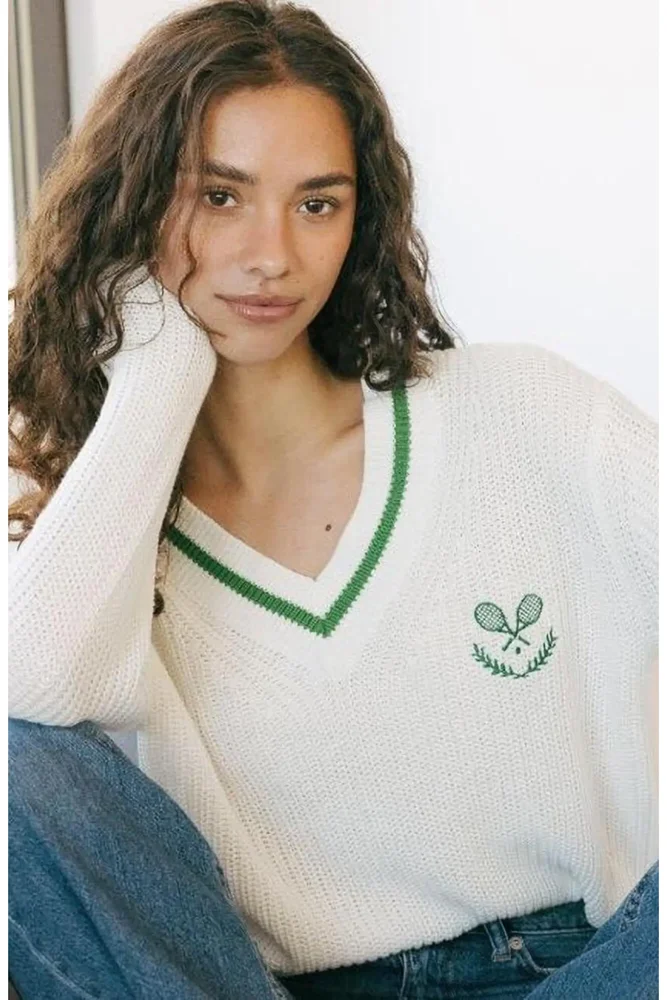 Brooke Varsity Sweater